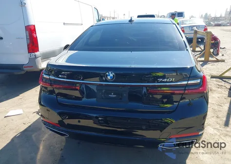 2020 BMW 740I xDrive из США, поврежденный, VIN WBA7T4C06LCD44640